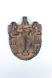 MARKK: C 2389. Anhänger mit zwei Portugiesen und Leopardenkopf