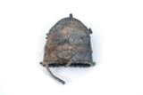 MARKK: C 3699. Köpfchen aus Bronze, flachgedrückt