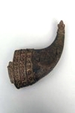 MARKK: C 3959. Bronzehorn mit feiner Verzierung